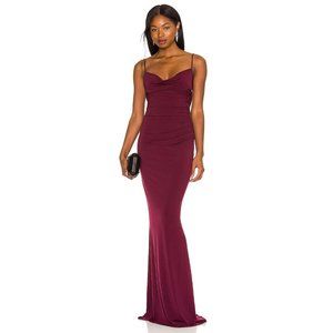 Katie May Burgundy Gown